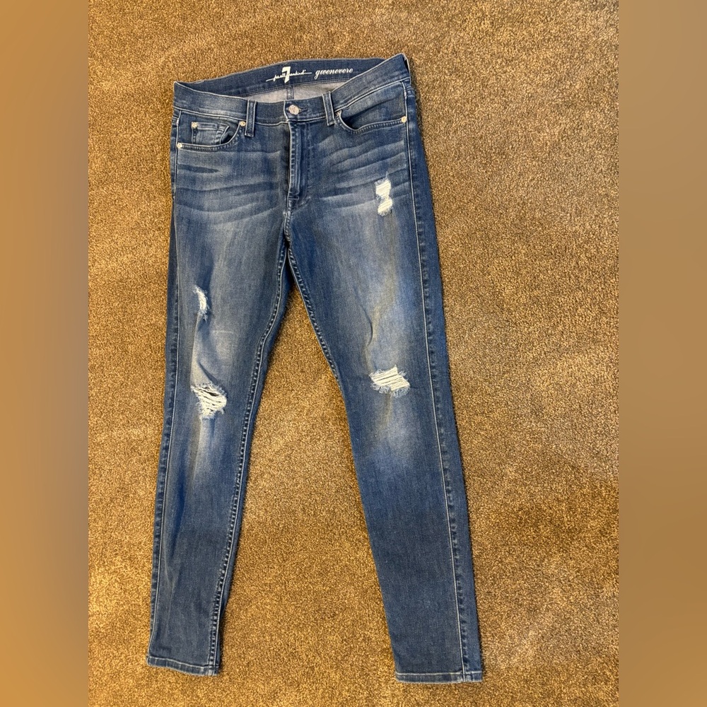 7 For All Mankind Blue Jeans